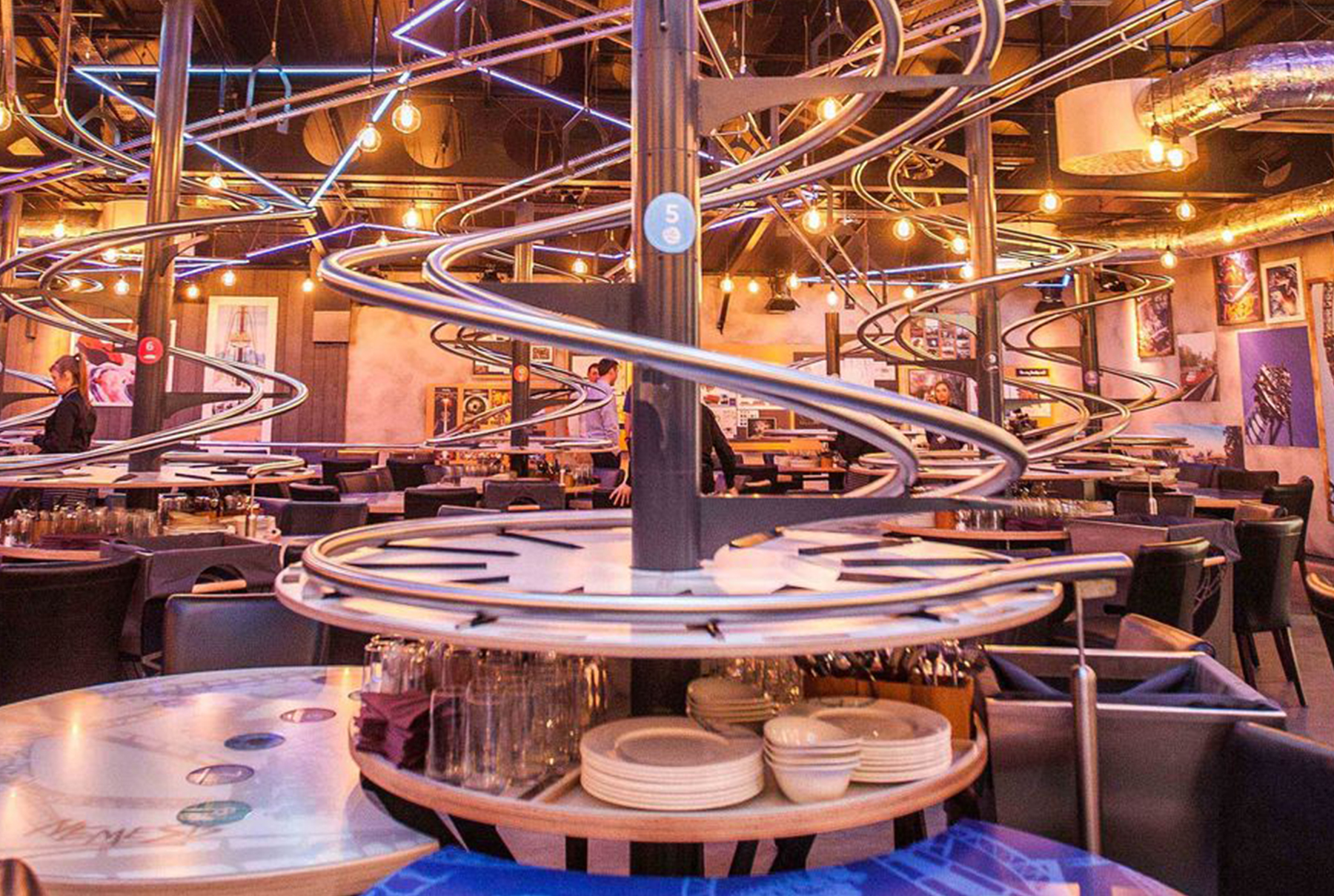 Alton Towers Roller Coaster Restaurant… Eat With Your Eyes™ Food