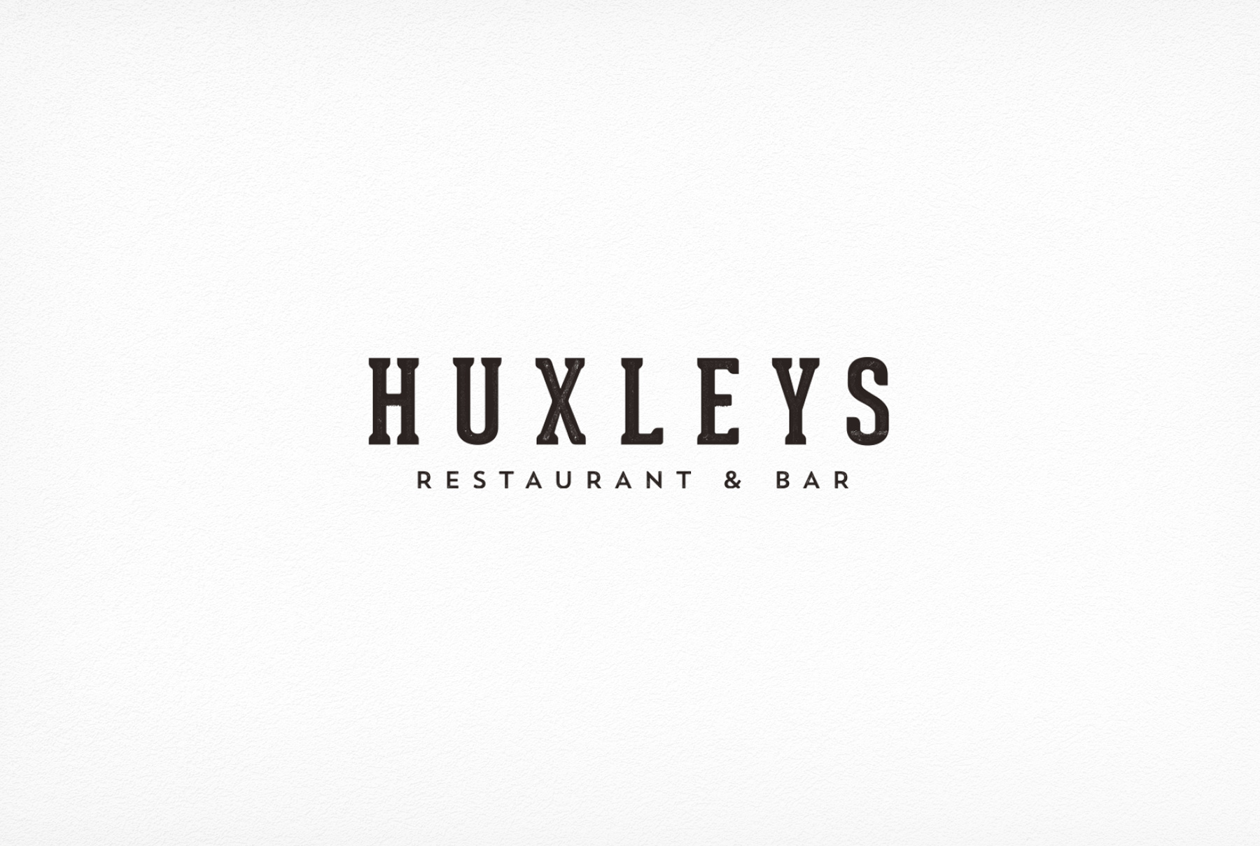 Huxleys Restaurant & Bar: Brand Creation | Eat With Your Eyes™ | Food ...