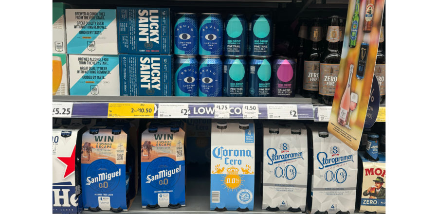 Exploring Low and no alcohol options in UK supermarkets
