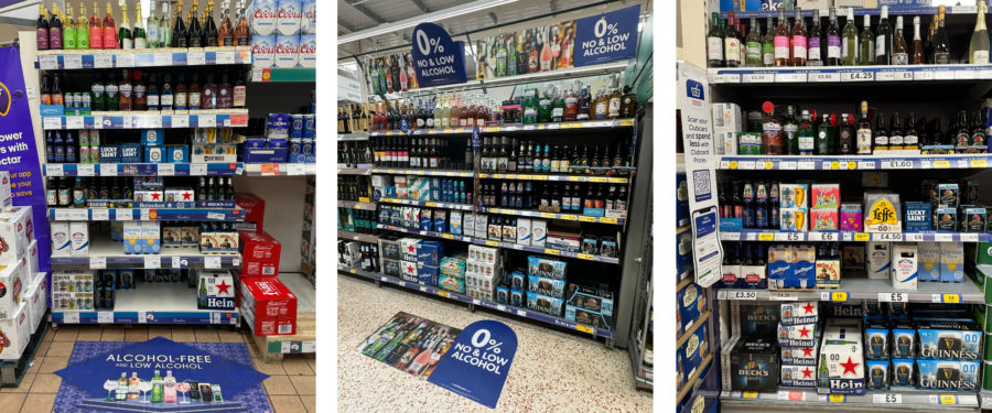 Exploring Low and no alcohol options in UK supermarkets